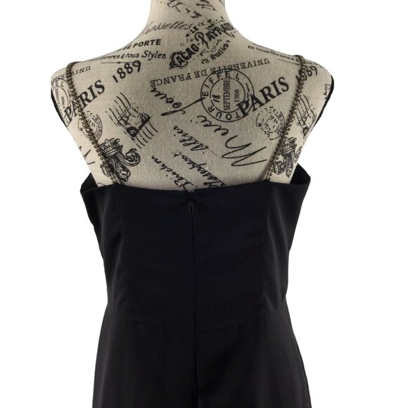 Onyx Nite Crystal Embellished Evening Gown M New - Picture 8 of 8